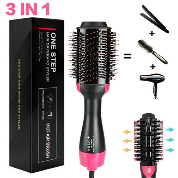 Фен-гребінець для волосся Оne step hair dryer 3 в 1