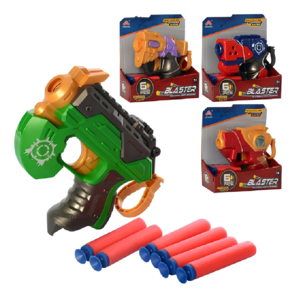 Бластер з м'якими кулями KAI LI TOYS Зелений
