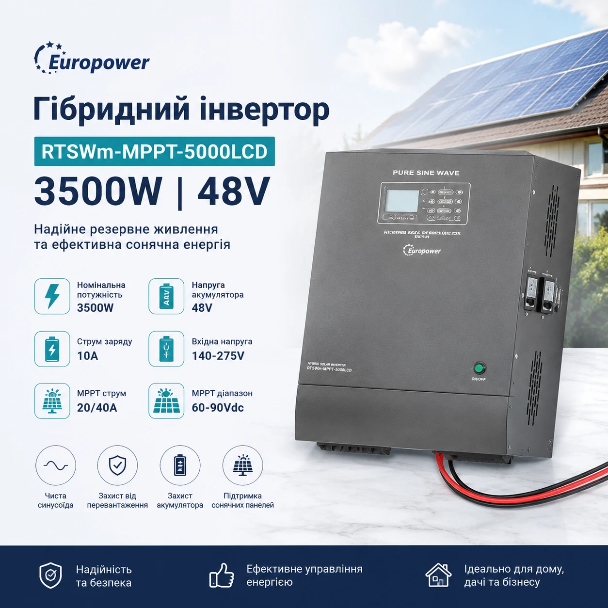 RTSWm-MPPT-5000LCD rtswm mppt 5000lcd